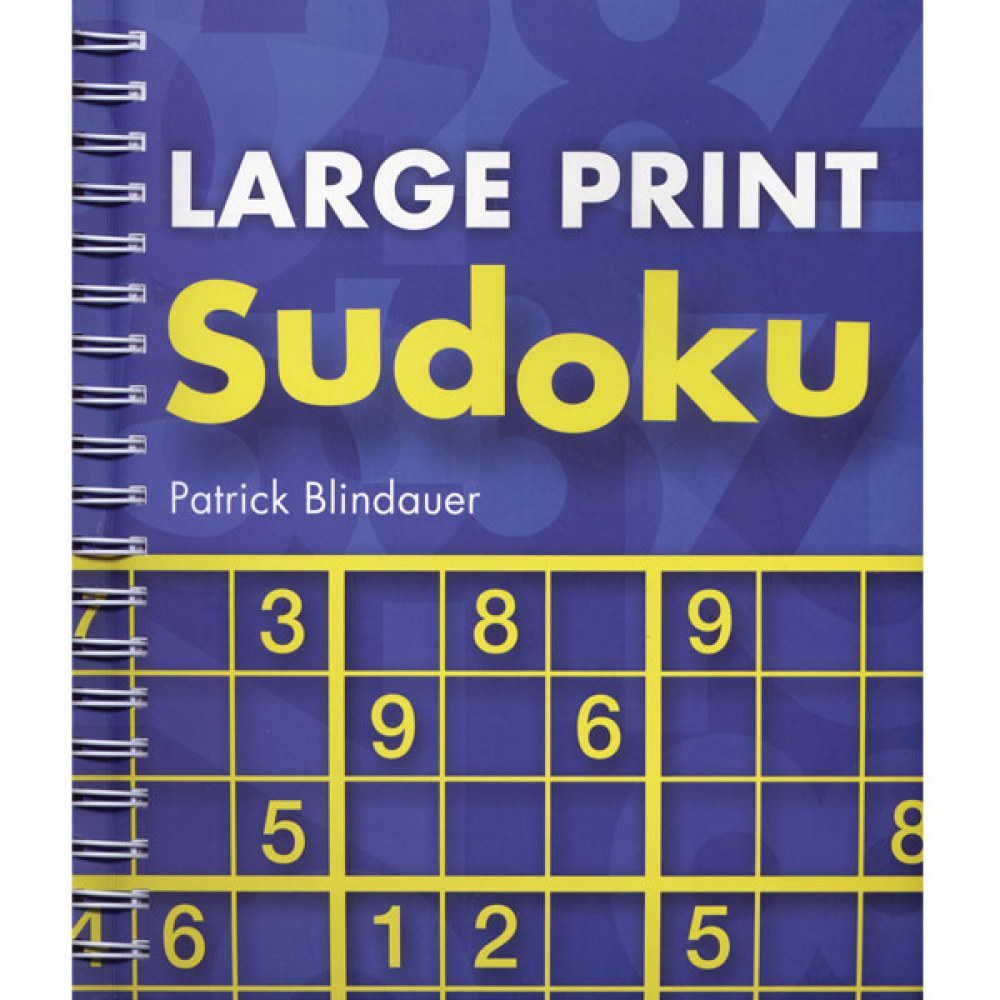 Large Print Sudoku Puzzle Book