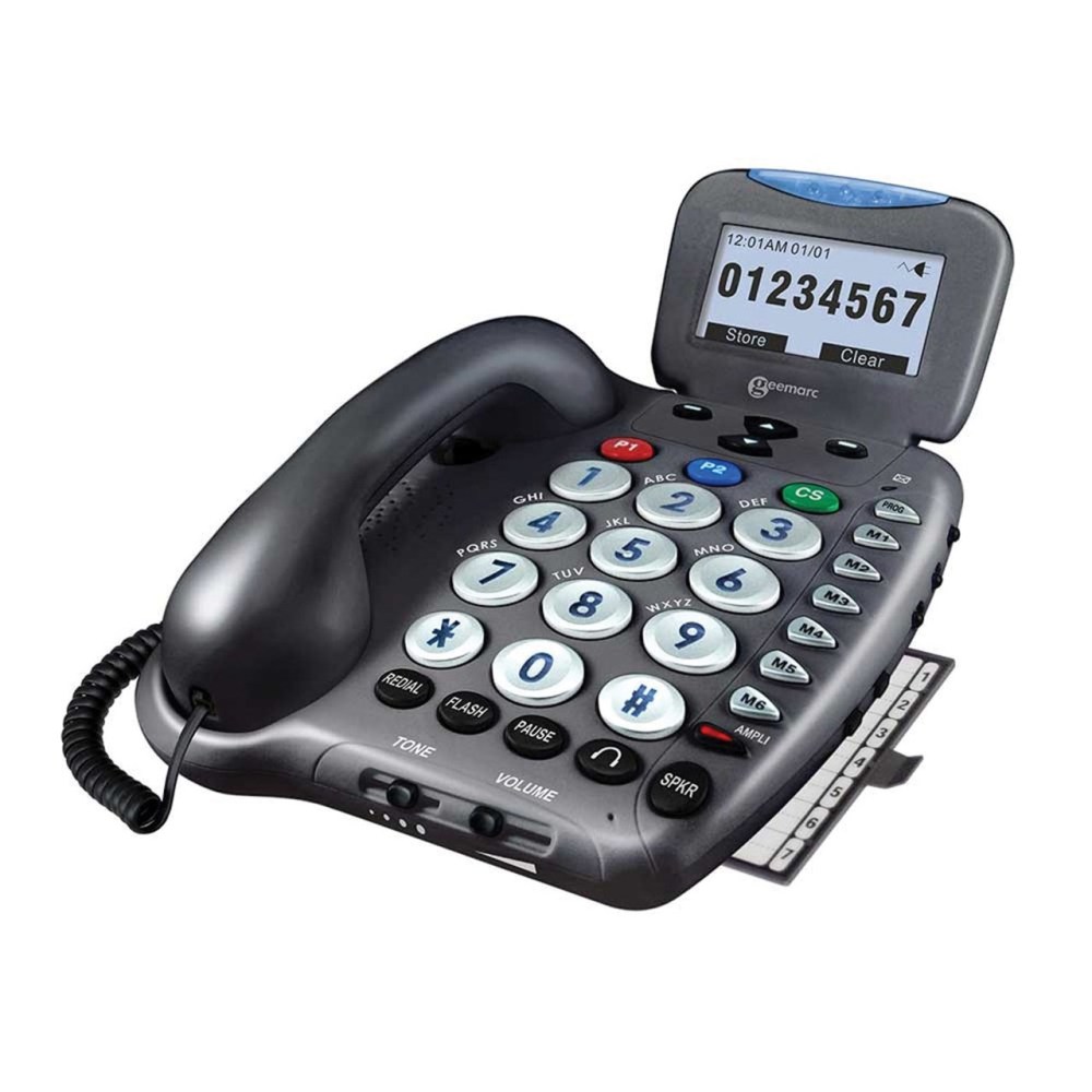 Ampli550 Amplified Telephone- Talking Caller ID- 55dB
