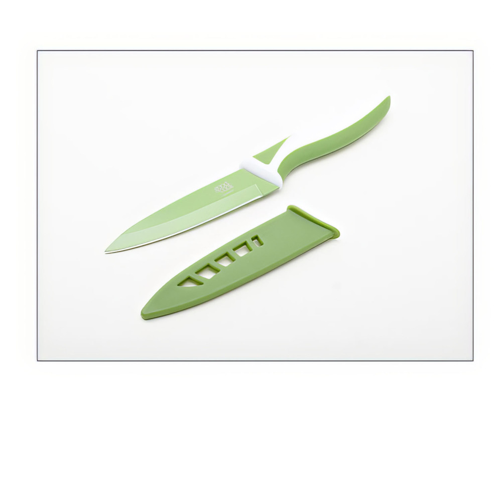 Paring Knife- Nonstick 4-in Blade- Lime