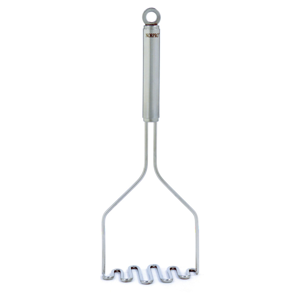 Potato Masher 12 in Stainless Steel
