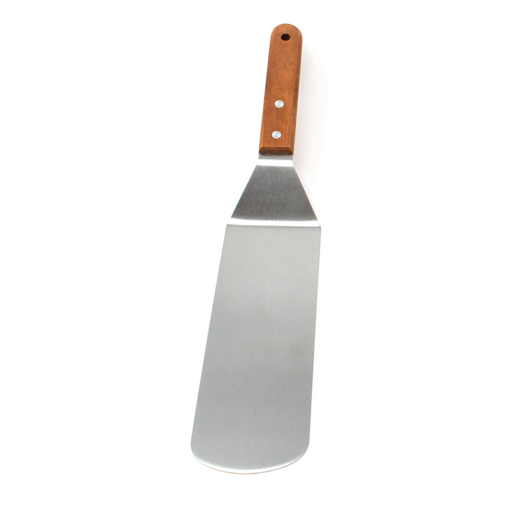 Stainless Steel Spatula with Mahogany Handle