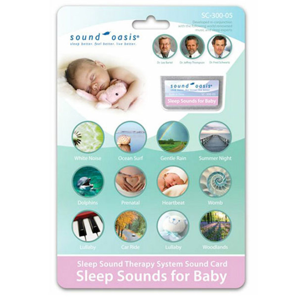 Sleep Sounds for Baby Sound Card for Sound Oasis
