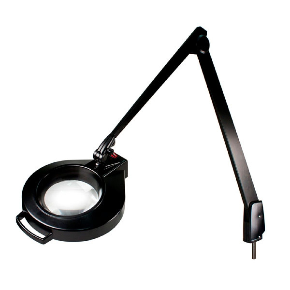 Dazor Circline Pivot Only 42-Inch LED Magnifier- 5D 2.25x- Black