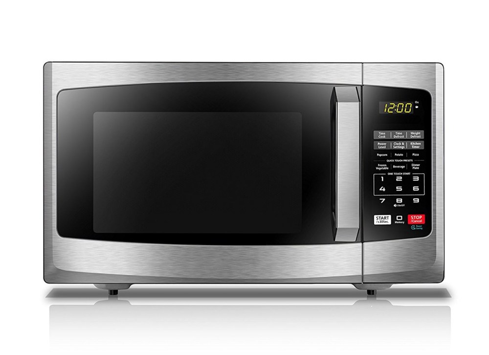 Tactile Touch Pad Microwave- Stainless Steel