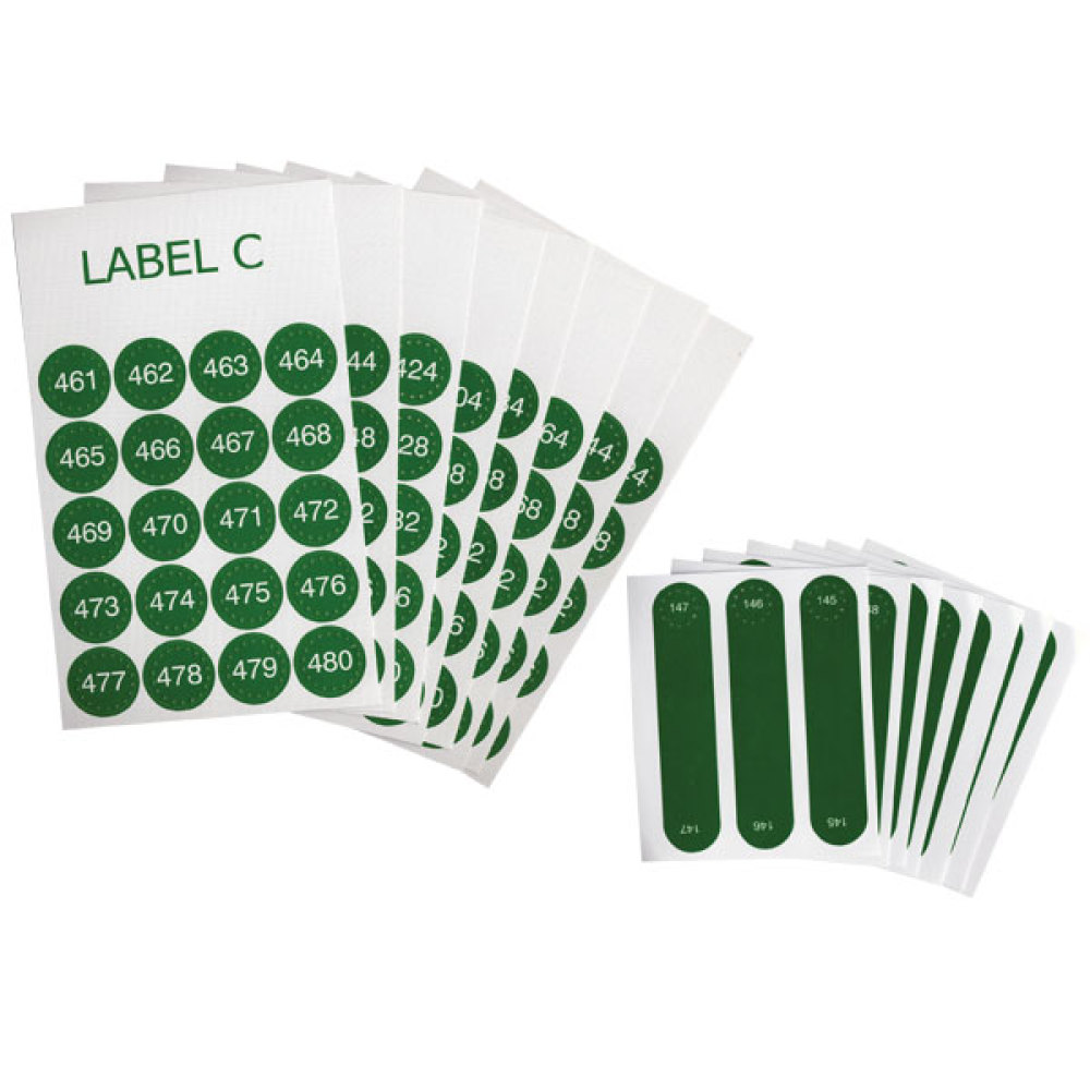 Labels for Reizen Talking Label Identifier- Set C