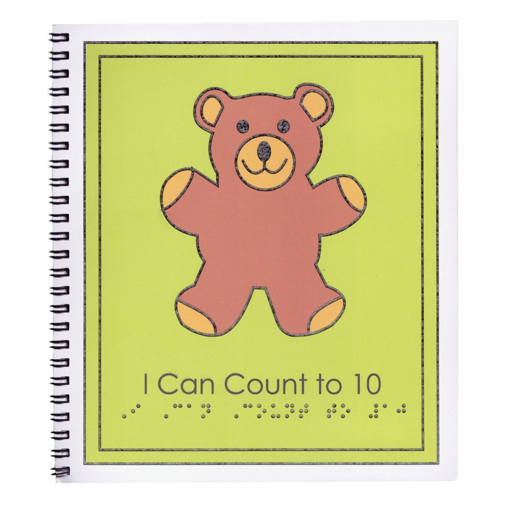 Braille Childrens Book- I Can Count to Ten