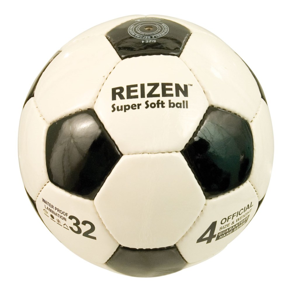 Reizen Leatherette Soccer Ball with Rattle- Size 4