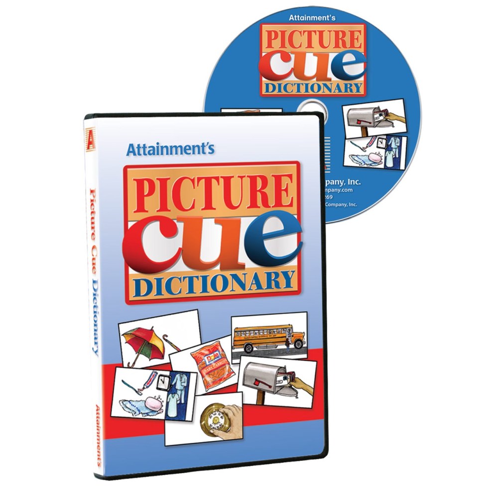 Picture Cue Dictionary Software- One CD