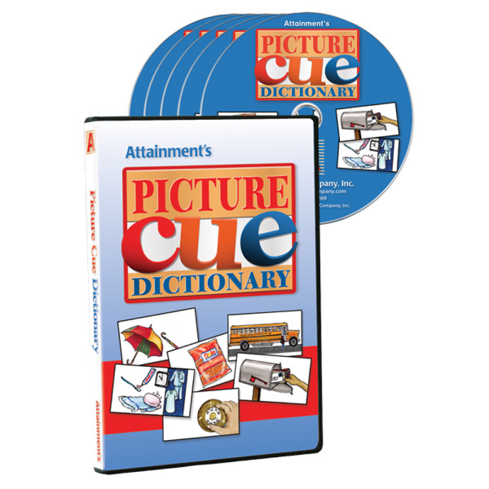 Picture Cue Dictionary Software- Five CDs