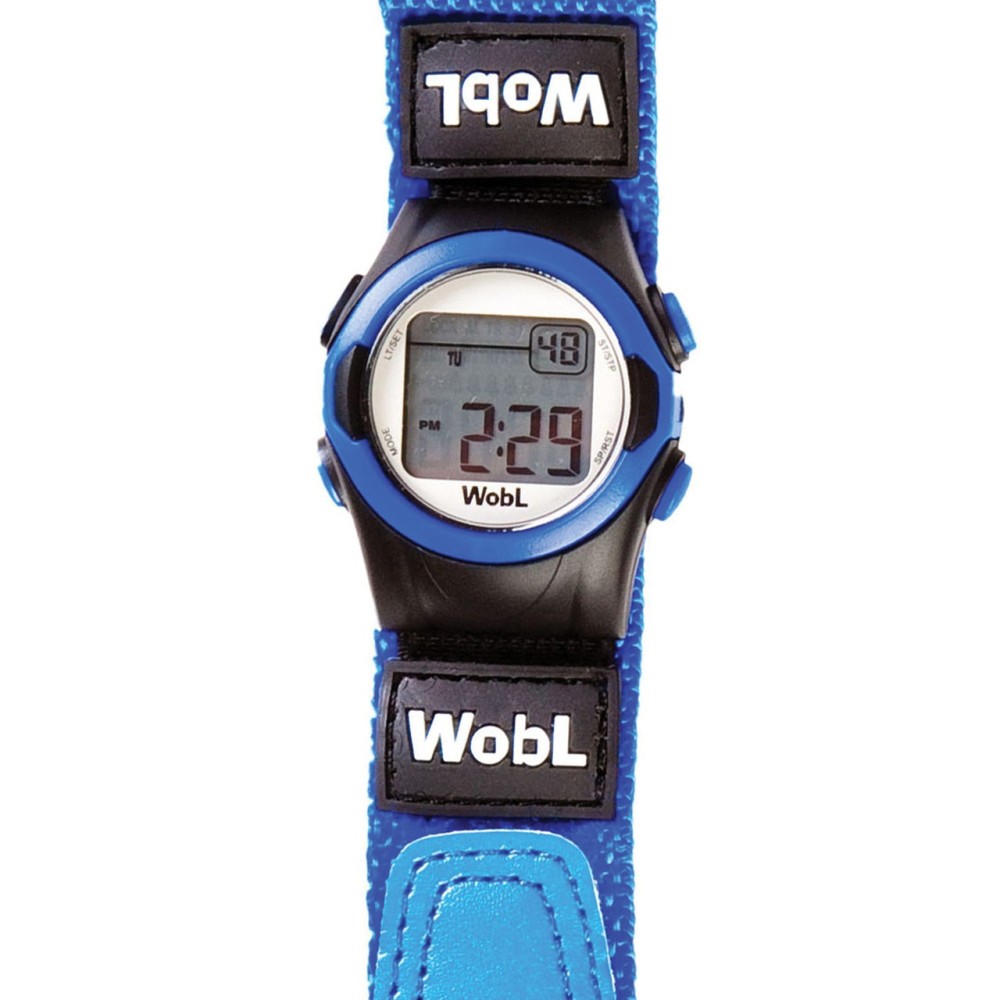 WobL 8-Alarm Vibrating Reminder Watch- Blue