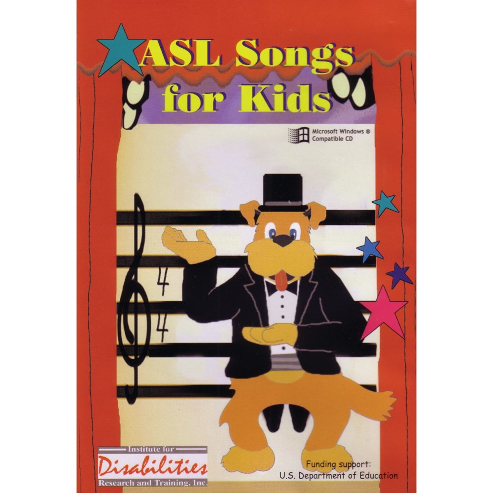 ASL Songs for Kids -CDRom