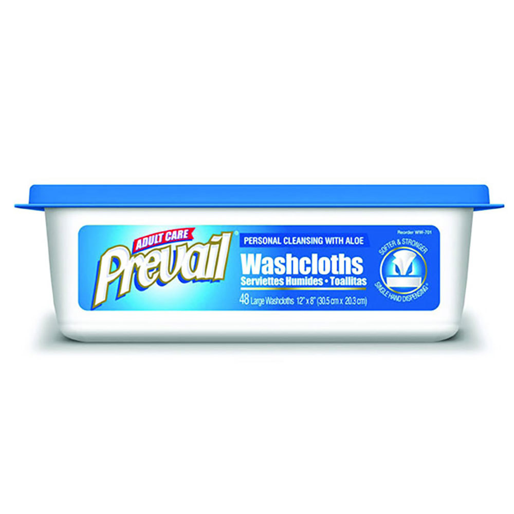 Prevail Disposable Washcloths- 12in x 8in- 576-cs