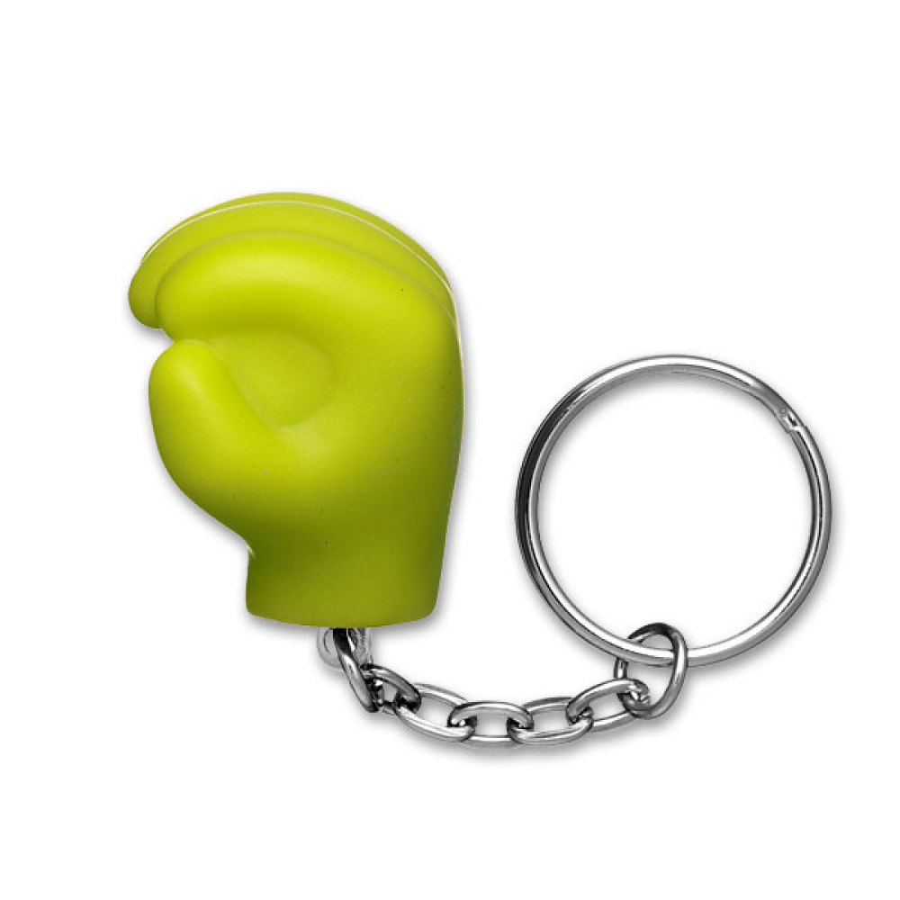Fwingers Sign Language Keychain - Letter O