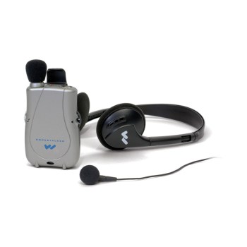 Pocketalker Ultra with Earbud and Headphones