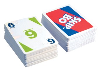 Skip-Bo Card Game Braille