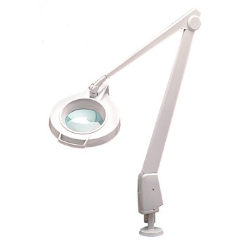 Dazor Universal Clamp LED Magnifier - 3 Diopter