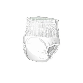 Protective Extra-Absorbent Disposable Underwear- Size M- Pack of 80