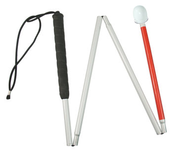 Europa Folding Cane with Reizen Marshmallow Hook Tip- 46-in.