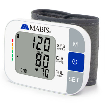MABIS Universal Wrist Talking Blood Pressure