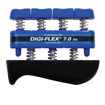 CanDo Digi-Flex Hand and Finger Exerciser- Blue- Heavy Intensity