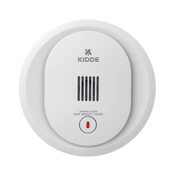 COMPACT 4in SMOKE ALARM, AA BATTERY POWERED