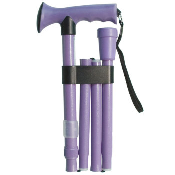 HealthSmart Folding Comfort Grip Cane- Lavender HealthSmart Folding Comfort Grip Cane- Lavender