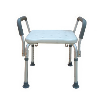 Drive Bath Bench with Removable Padded Arms -Without Back