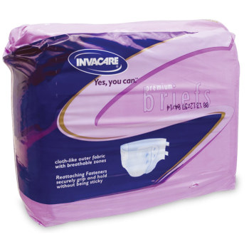 Invacare Premium Briefs- Large -Case of 64