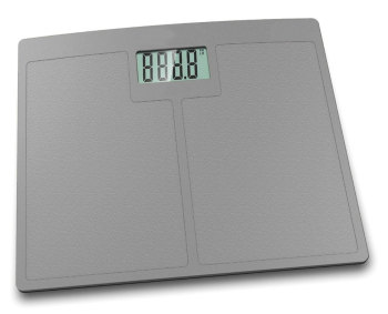 Talking Scales - Big Numbers and Clear Loud Voice Announcement of Weight  (Black)