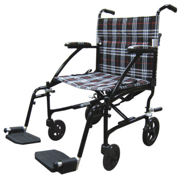 Drive Fly Lite Lightweight Transport Chair- Black