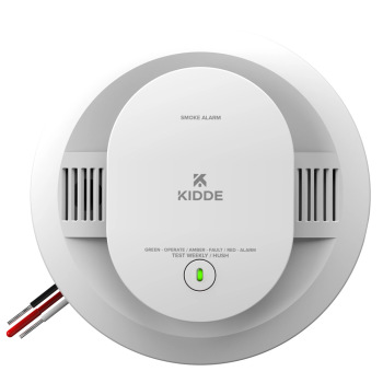 SMOKE ALARM - HARDWIRED WITH AA BACKUP BATTERY