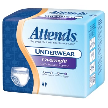 Attends Overnight Underwear- Medium- 64-cs