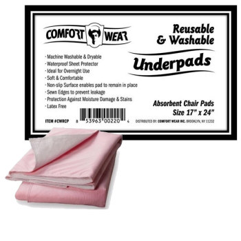 Reusable Underpads- 17x24-in- One Pad