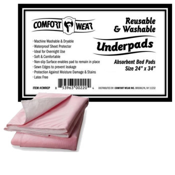 Reusable Underpads- 24 x 34-in- One Pad