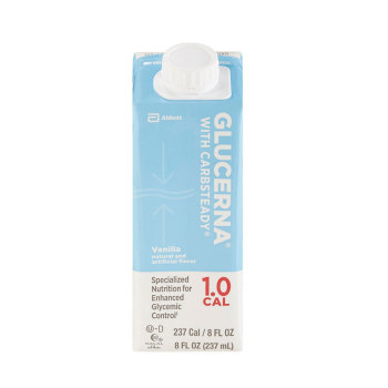 Glucerna 1.0 Cal- 8 oz Bottle- Case of 24- Vanilla