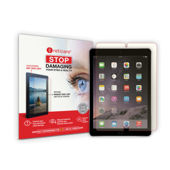 Reticare iPad 9.7 Air 2 Eye+Screen Blue Light Protector- Full Screen