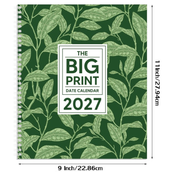 Large Print 2027 Date Calendar
