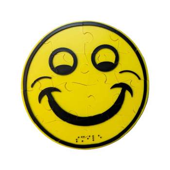 Smile Tactile Jigsaw Puzzle For Blind