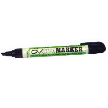 Low Vision Marker with Chisel Tip- Black