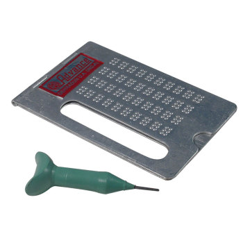 Braille 15ft Steel Tape Measure, Braille Products: Maxi-Aids, Inc.