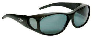 Element Matte Black Fit Over Sunglasses- Polarvue Gray