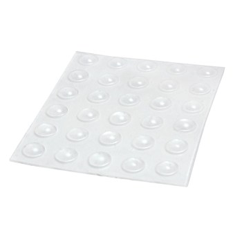 Bump Dots - Clear, Mini Rounded-Top Round Bump Dots Bump Dots - Clear, Mini Rounded-Top Round Bump Dots