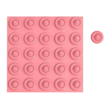 Bump Dots Capsules Braille Stickers 25pcs - Pink