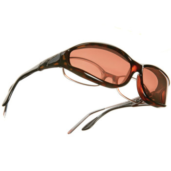 Vistana OveRx Sunglasses- Tortoise-Copper Lens- Small