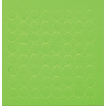 MaxiTouch Dots - Neon Green- Package of 64