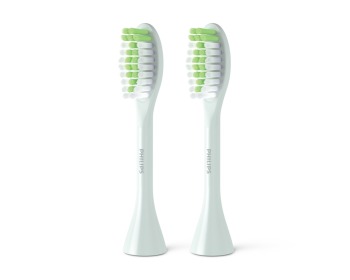 One by Sonicare Replacement White Brush Head- Pack of 2 One by Sonicare Replacement White Brush Head- Pack of 2
