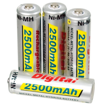 4 AA NiMh Batteries 4 AA NiMh Batteries