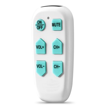 EZ TV Remote- White EZ TV Remote- White