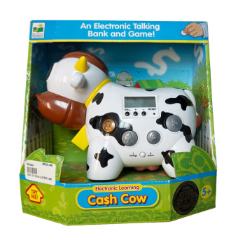 Talking Cash Cow- Electronic Talking Bank and Game