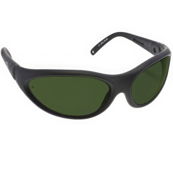 Noir Spectra Shields Wrap Around 18 Percent- Medium Grey-Green